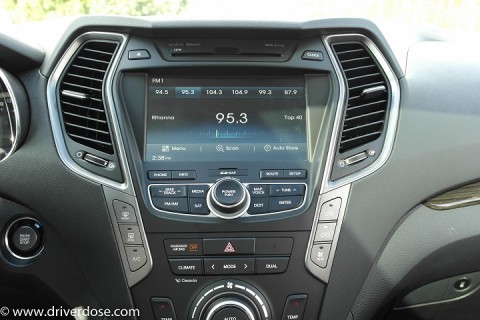 2013 Hyundai Santa Fe Interior