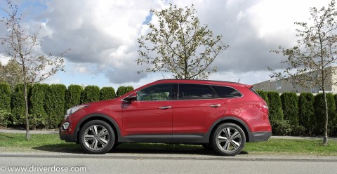 2013 Hyundai Santa Fe XL Red Exterior